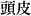 頭皮
