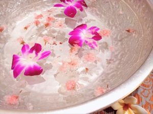 季節のフットバス【桜薫るフットバス】